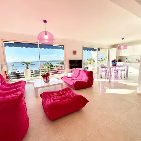 Royal Pink - Design - Vue De Reve - Parking Gratuit Appartamento Cannes