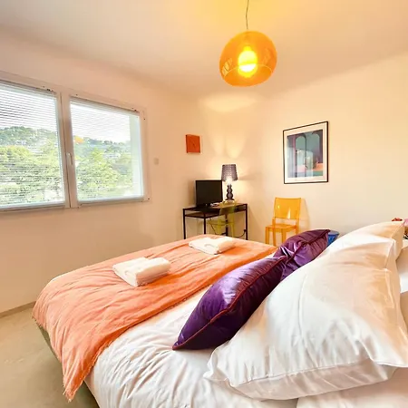 Royal Pink - Design - Vue De Reve - Parking Gratuit * Cannes
