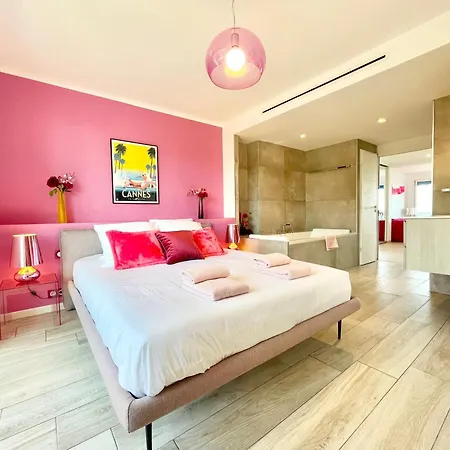 Appartamento Royal Pink - Design - Vue De Reve - Parking Gratuit